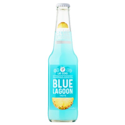 BLUE LAGOON ALCOHOLIC COCKTAIL PINEAPPLE 330ML