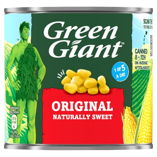 GREEN GIANT SWEET CORN ORIGINAL 340G