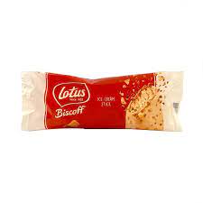 LOTUS BISCOFF WHITE ICE CREAM STICK 90ML
