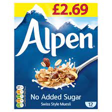 ALPEN SWISS STYLE MUESLI NAS 550G