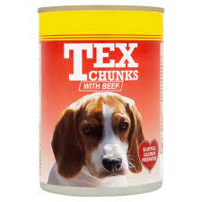 TEX CHUNKS WITH BEEF 1.2KG
