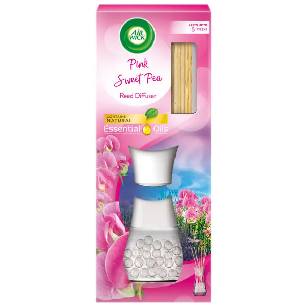 AIRWICK REED DIFFUSER PINK SWEET PEA 33ML