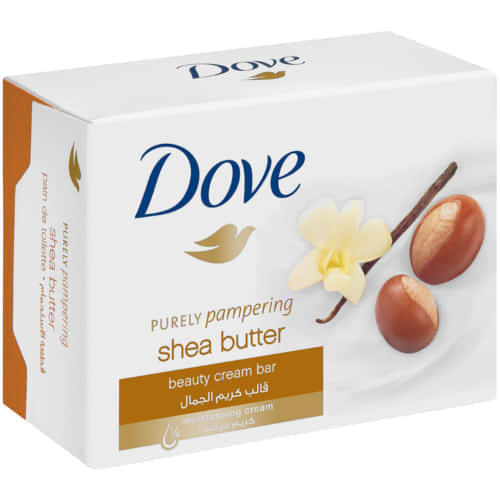 DOVE BEAUTY CREAM BAR SOAP WITH SHEA BUTTER 90G