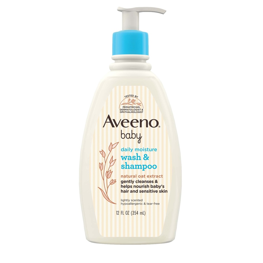 AVEENO BABY WASH & SHAMPOO 532ML