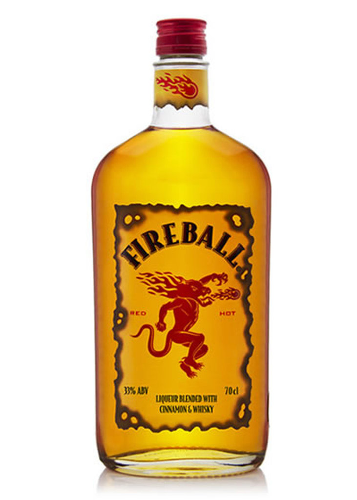 FIREBALL CINNAMON WHISKY 1L
