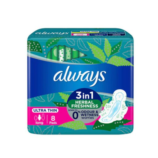 ALWAYS ULTRA THIN LONG 3 IN 1 8S