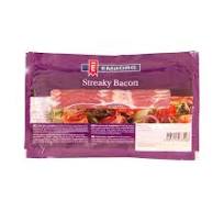 EMBORG STREAKY BACK BACON 200G