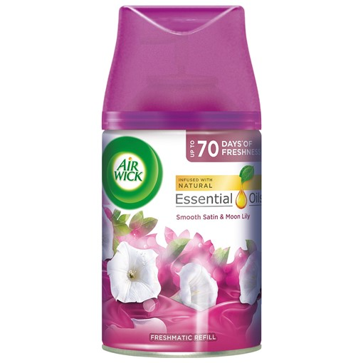 AIRWICK REFILL SMOOTH SATIN & MOON LILY 250ML
