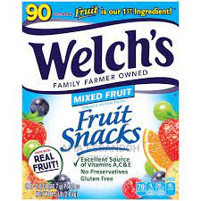 WELCH FRUIT SNACKS 64G