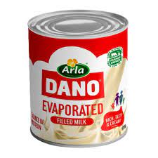 DANO EVAPORATED MILK 160G