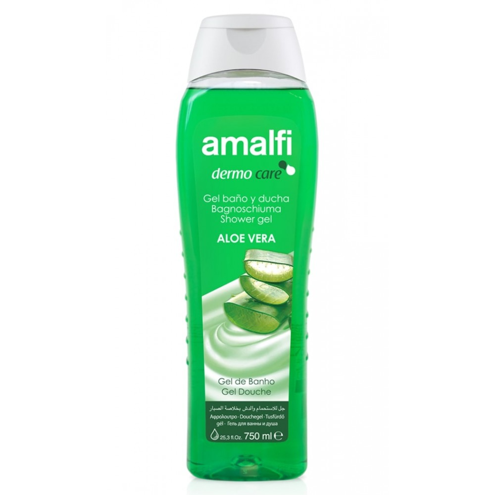 AMALFI DEMO CARE SHOWER GEL ALOE VERA 750ML