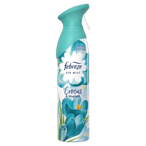 FEBREZE AIR FRESHNER SPRAY CROCUS & BLUEBELL 300ML