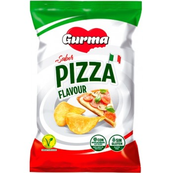 GURMA PIZZA FLAVOURED CHIPS 110G