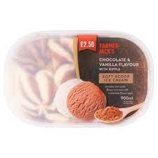 FARMER JACKS CHOCOLATE & VANILLA 900ML