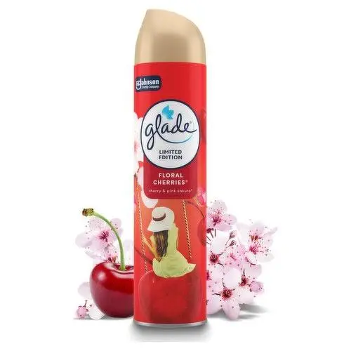 GLADE FLORAL CHERRIES AIR FRESHNER 300ML