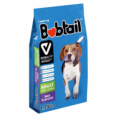 BOBTAIL ADULT SMALL-MEDIUM BBQ 1.75KG
