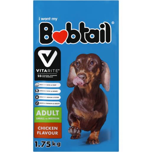 BOBTAIL ADULT SMALL-MEDIUM CHICKEN 1.75KG