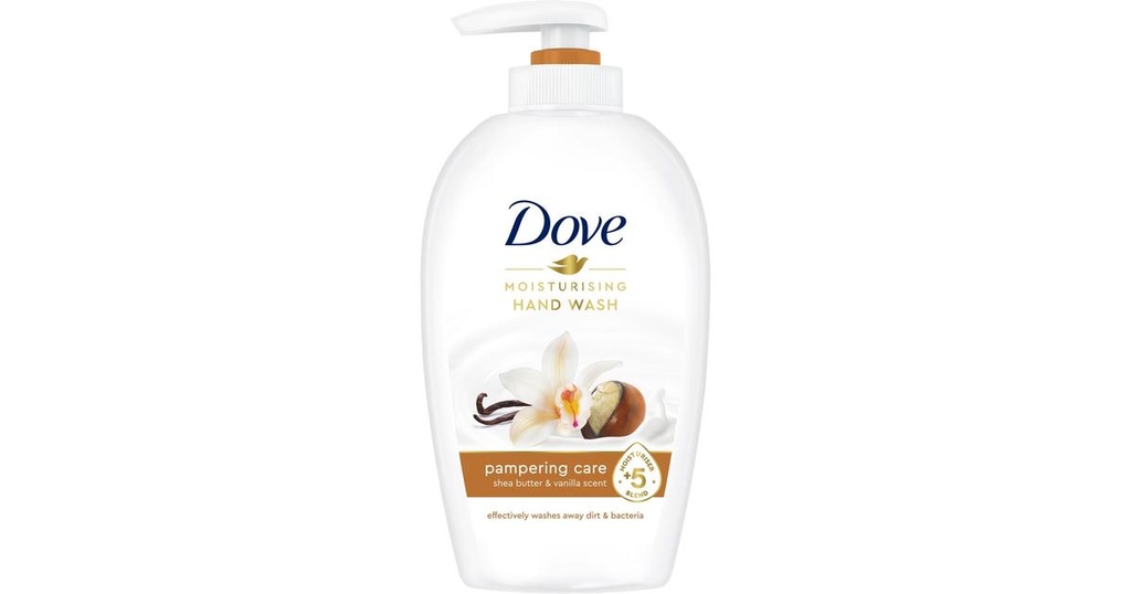 DOVE HANDWASH PAMPERING CARE SHEA BUTTER & VANILLA 250ML