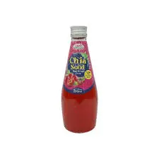 NAWON CHIA SEED RED GRAPE JUICE DRINK 290ML