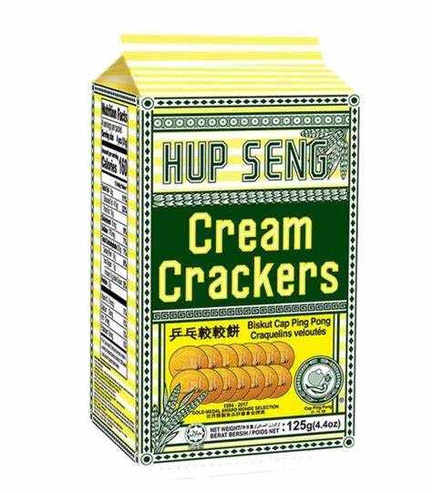 HUP SENG CREAM CRACKERS 125G