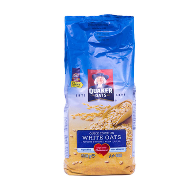QUAKER WHITE OATS BAG 500G