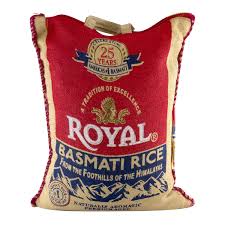 ROYAL BASMATI RICE 9.08KG