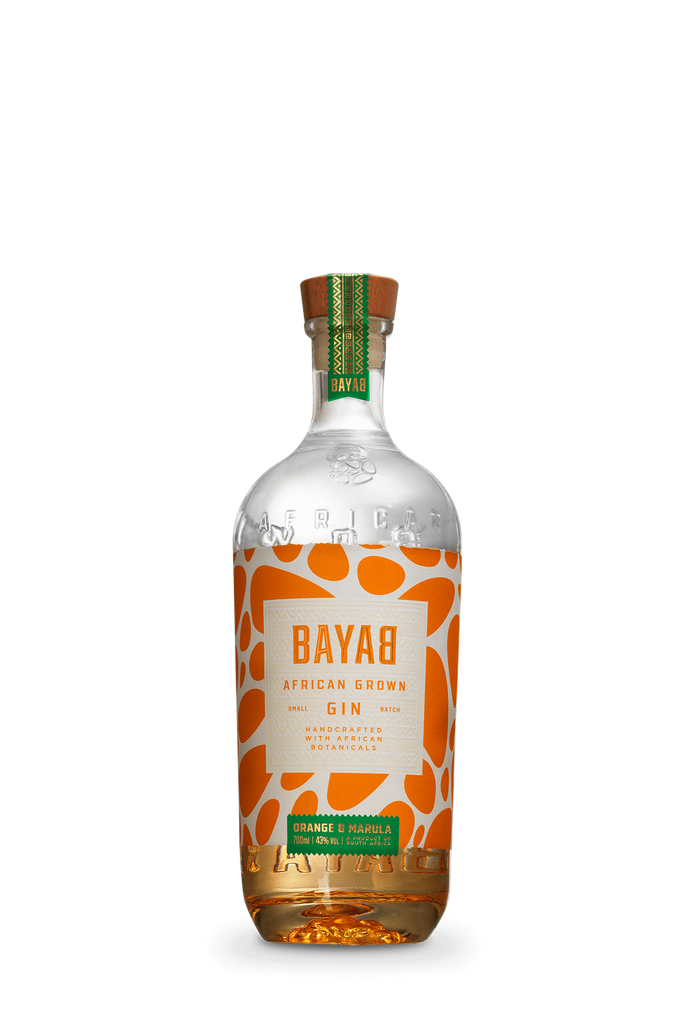 BAYAB AFRICAN ORANGE & MARULA GIN 750ML
