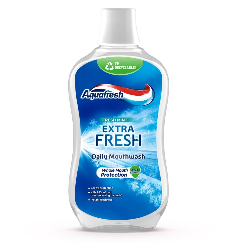 AQUAFRESH EXTRA FRESH MOUTHWASH 500ML