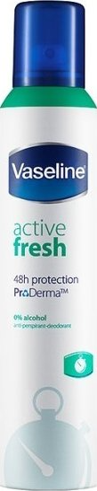 VASELINE ACTIVE FRESH DEO SPRAY 250ML