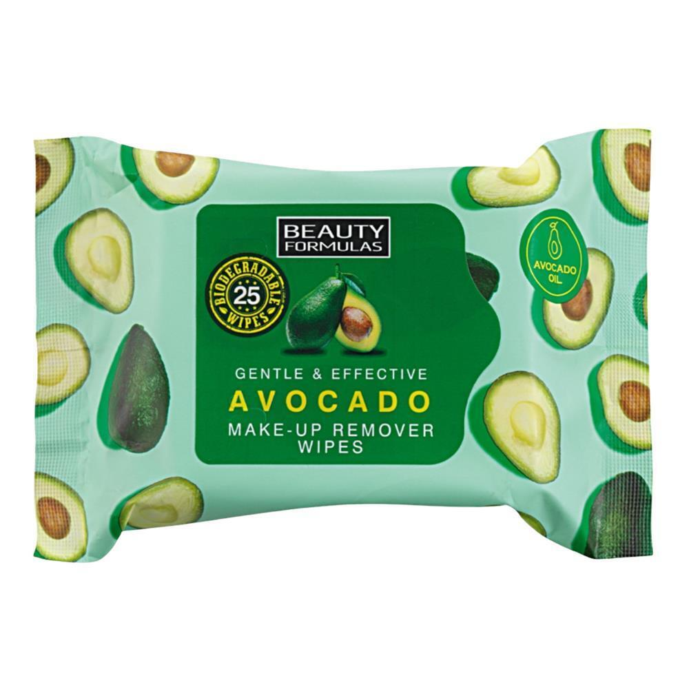 BEAUTY FORMULAS AVOCADO FACIAL WIPES