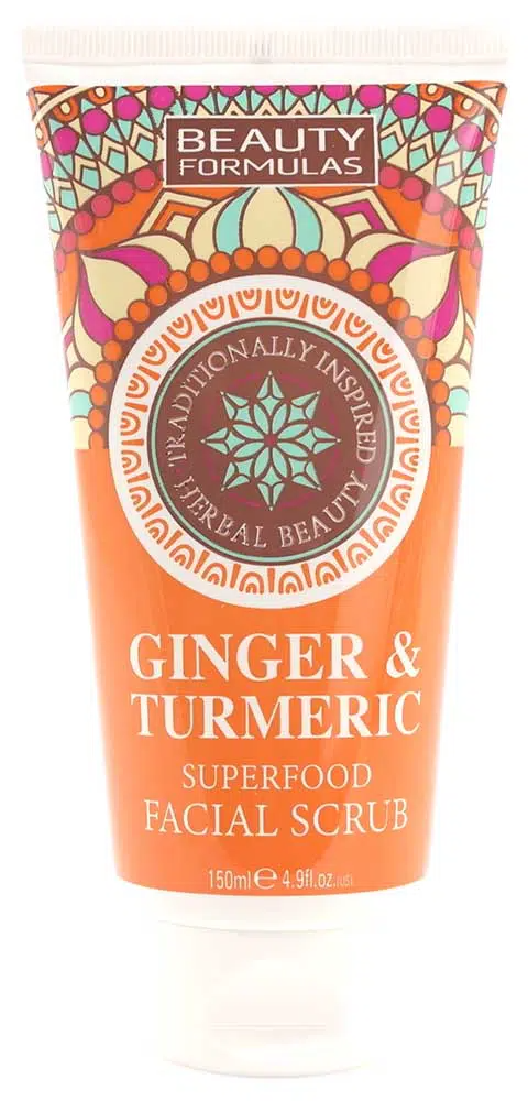 BEAUTY FORMULAS GINGER & TUMERIC FACIAL SCRUB 150ML