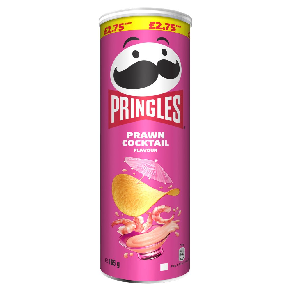 PRINGLES PRAWN COCKTAIL 165G