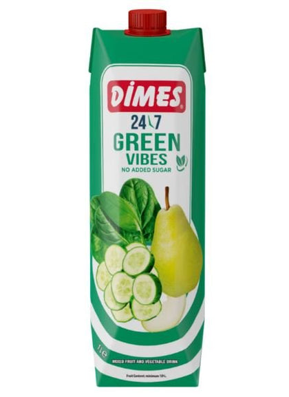 DIMES GREEN VIBES WITH NO SUGAR 1LT