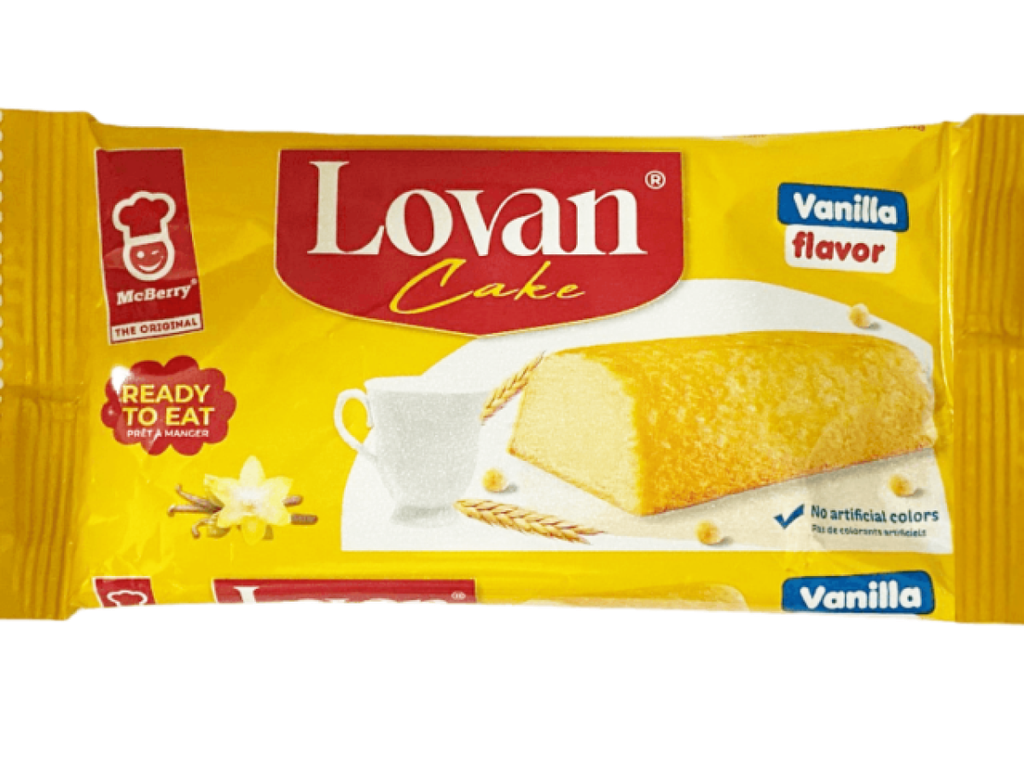 McBERRY LOVAN VANILLA CAKE 20G