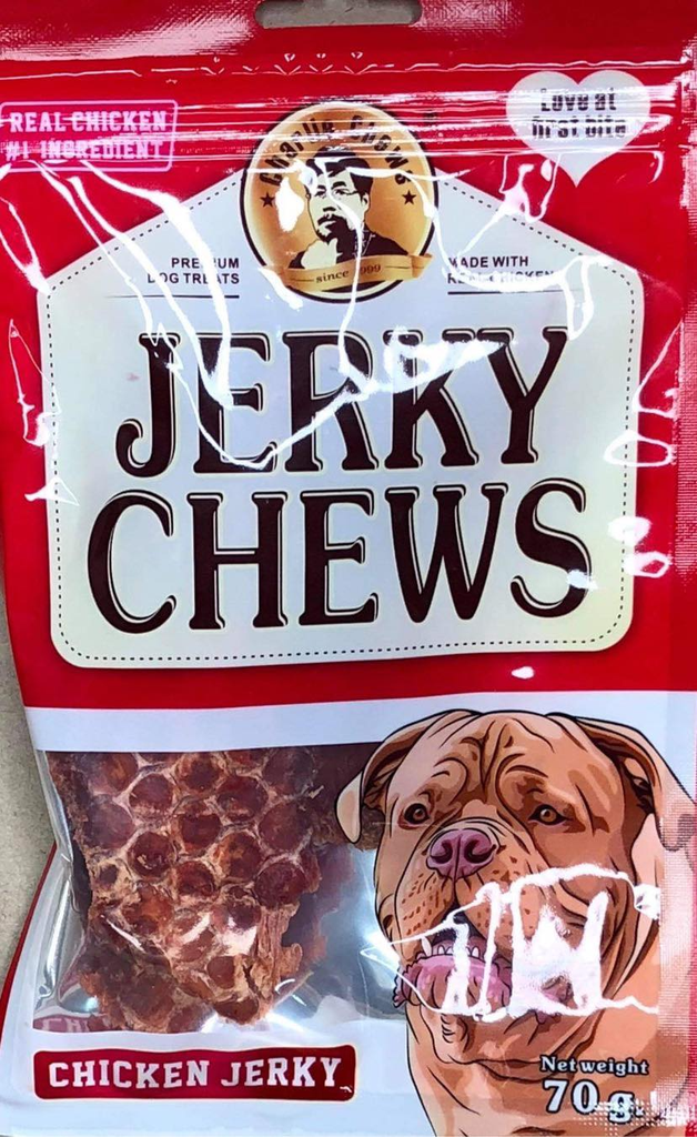 JERKY CHEWS 100G
