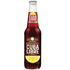 CUBA LIBRE ALCOHOLIC COCKTAIL LIME 330ML