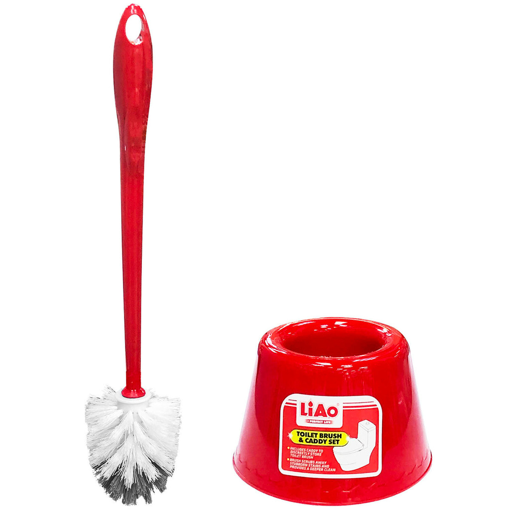 LIAO TOILET BRUSH & CADDY SET AF-174 D130009