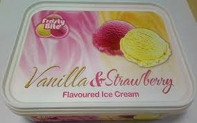 FROSTYBITE VANILLA & STRAW 1800ML