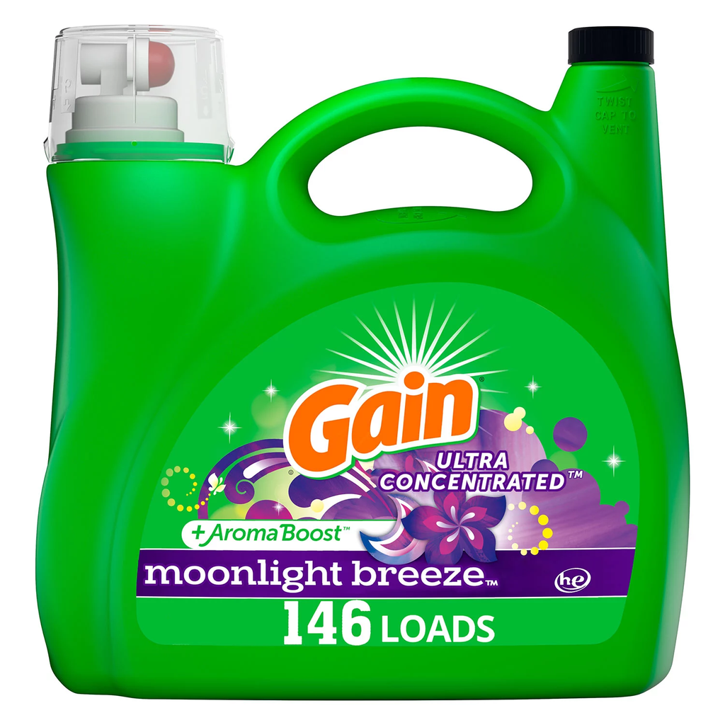 GAIN WASHING LIQUID MOONLIGHT BREEZE6.15L