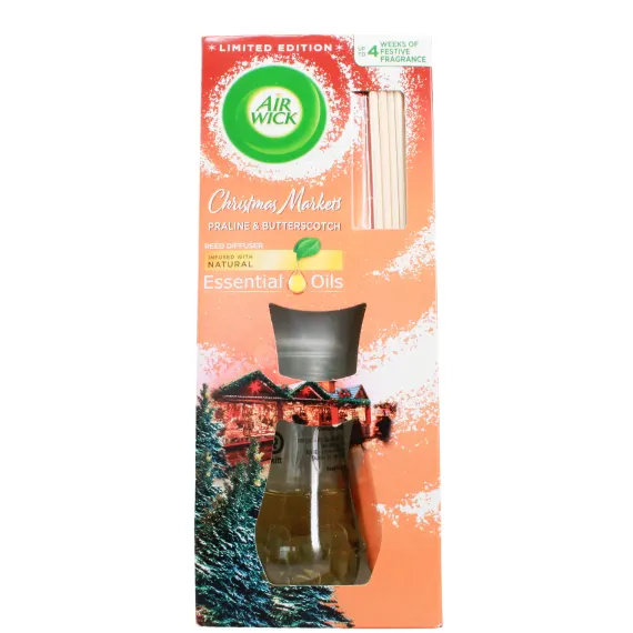 AIRWICK REED DIFFUSER PRALINE & BUTTERSCOTCH 25ML