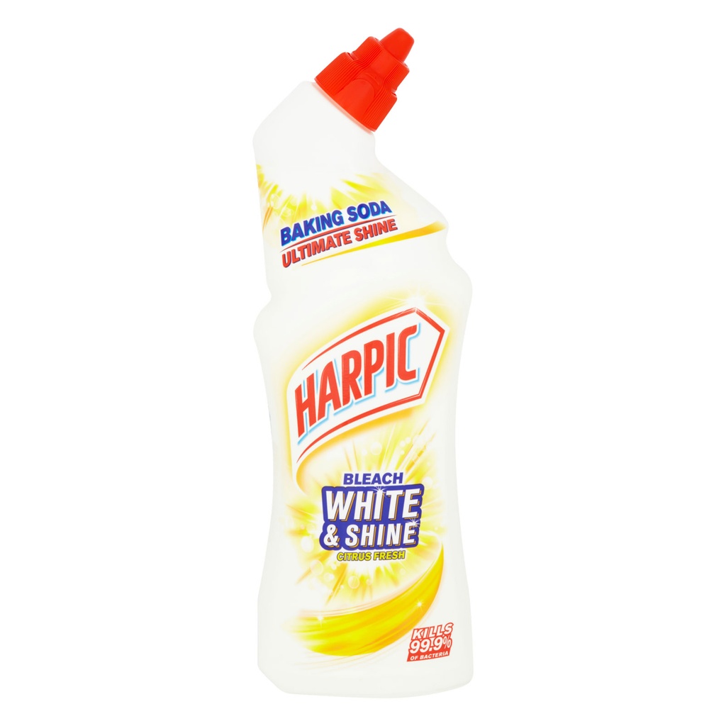 HARPIC WHITE & SHINE CITRUS FRESH BLEACH 750ML