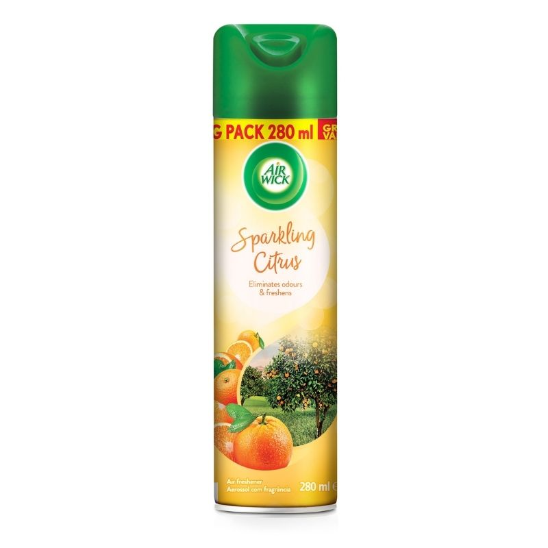 AIRWICK AIRFRESHNER SPARKLING CITRUS 280ML