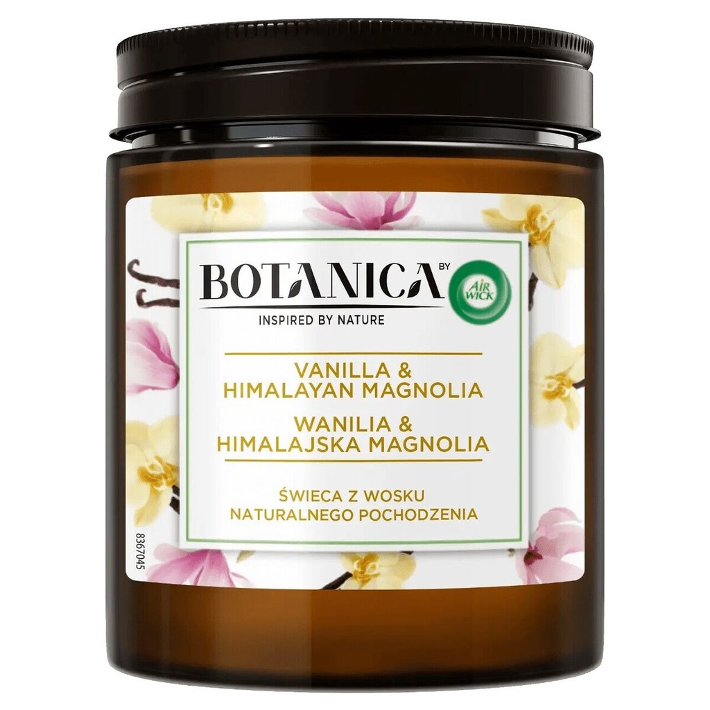 AIRWICK CANDLE VANILLA & HIMALAYAN MAGNOLIA 205G