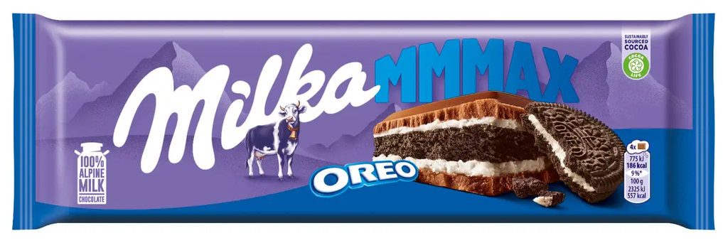 MILKA MMMAX OREO CHOCOLATE 300G