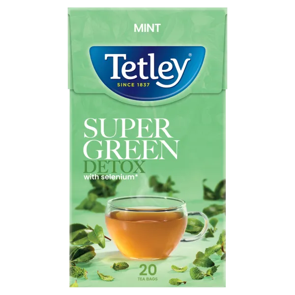 TETLEY SUPER GREEN DETOX 40G