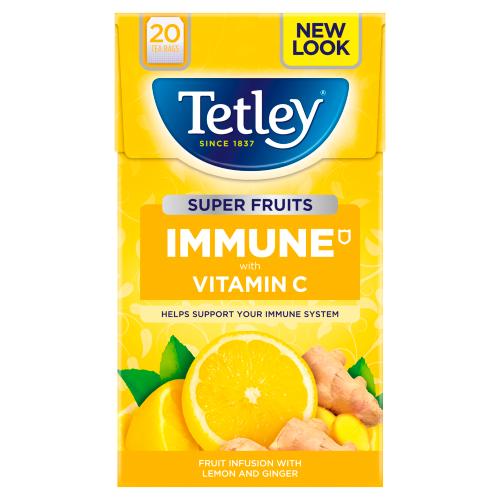 TETLEY IMMUNE VITAMIN C 40G