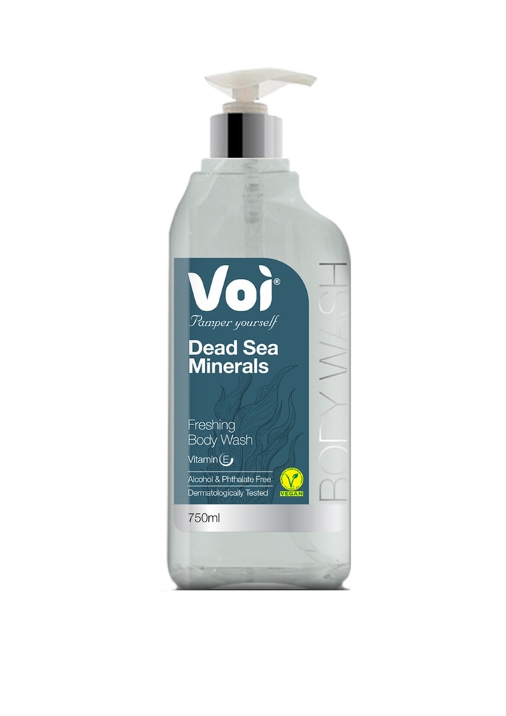 VOI BODY WASH DEAD SEA MINERALS 750ML