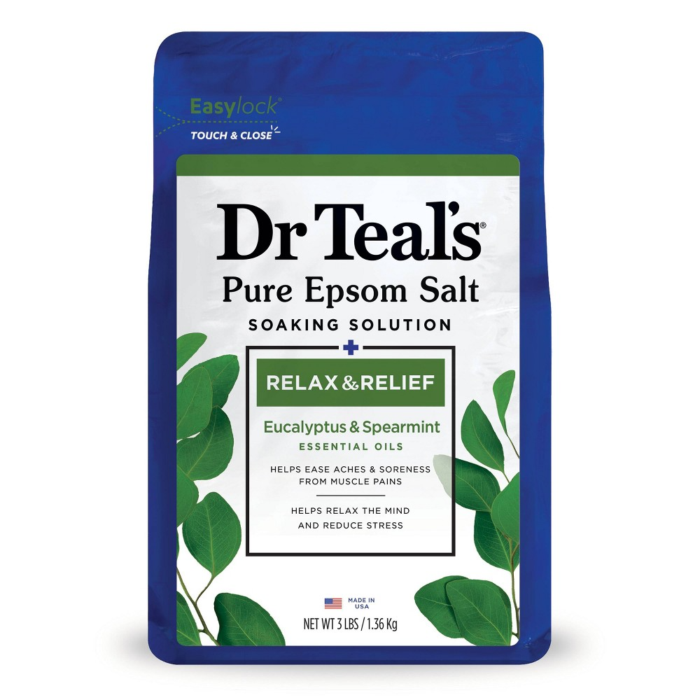 DR TEAL'S PURE EPSON SALT RELAX & RELIEF 1.36KG