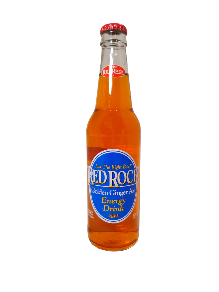 RED ROCK GOLDEN GINGER ALE ENERGY DRINK 355ML