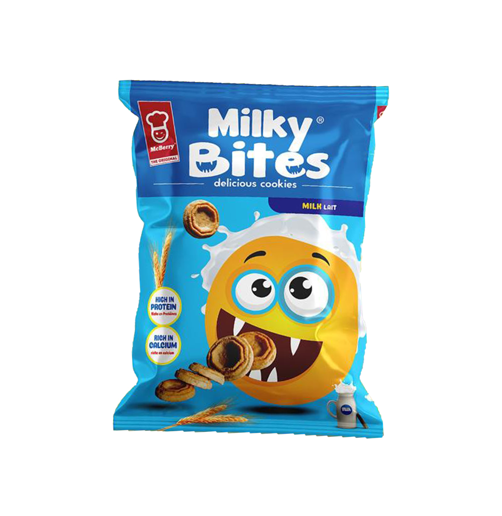 McBERRY MILKY BITES COOKIES 28G